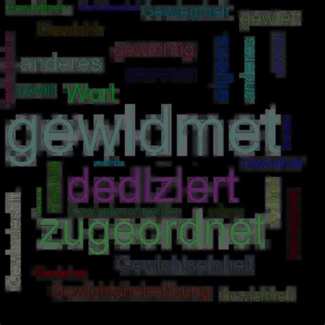 gewidmet englisch|gewidmet bedeutung.